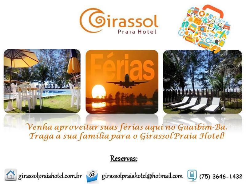 Girassol Praia Hotel Guaibim Buitenkant foto